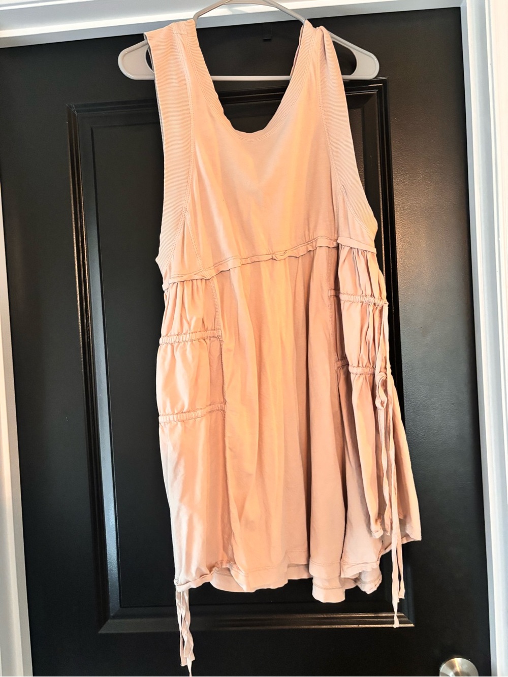 Anthropologie sleeveless dress Tan